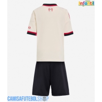Camisa de time de futebol Liverpool Replicas 2º Equipamento Infantil 2025-26 Manga Curta (+ Calças curtas)